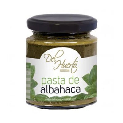 Del Huerta Pasta de Albahaca | Basil Paste | Fresh & Aromatic Cooking Ingredient | Ready-to-Use