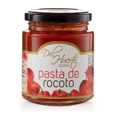 Del Huerta Pasta de Rocoto | Spicy Rocoto Pepper Paste | Authentic Peruvian Cooking Ingredient | Bold & Flavorful
