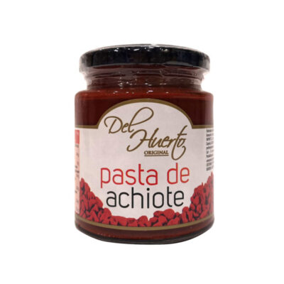 Del Huerto Pasta de Achiote | Achiote Paste | Authentic Latin American Cooking Ingredient | Rich & Vibrant Flavor