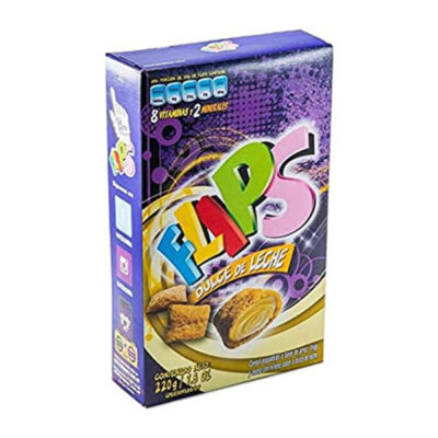 Flips Dulce de Leche 220g | Sweet & Creamy Caramel Treat | Snack & Dessert