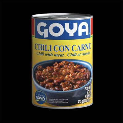 Goya Chilli Con Carne | Ready-to-Eat Mexican Chili | Spicy & Savory Meal