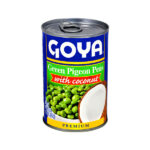 Goya Green Pigeon Peas with Coconut | Caribbean-Style Ready-to-Cook Peas | Authentic Latin Flavor