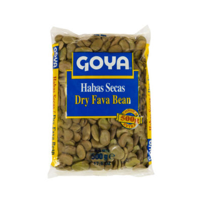 Goya Habas Secas | Premium Dried Fava Beans for Cooking | 500g Pack