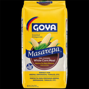 Goya Masarepa Pre-Cooked White Corn Meal | Harina de Maíz Blanco Precocida | 1kg Pack