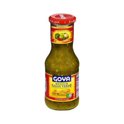 Goya Salsa Verde | Authentic Mexican Green Sauce | Mild & Tangy Tomatillo Flavor