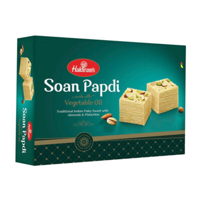 Haldiram Soan Papdi | Traditional Indian Sweet | 400g Pack