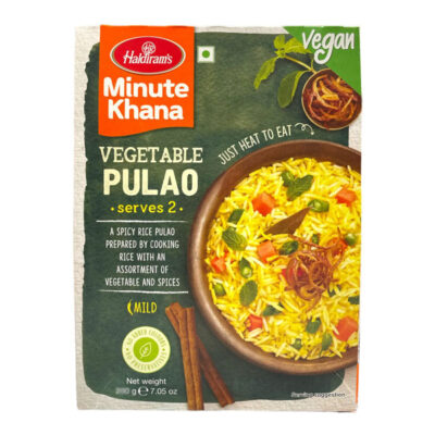 Haldiram’s Vegetable Pulao 300g | Ready-to-Eat Indian Rice Dish | Authentic Flavor
