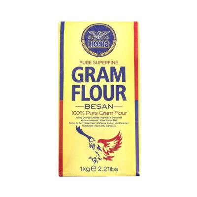 Heera Gram Flour (Besan) | 100% Pure Chickpea Flour | Gluten-Free & High-Protein Cooking Ingredient