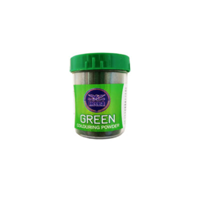 Heera Green Food Colour Powder | Vibrant Powdered Colour | 12 x 25g Packets