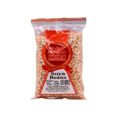 Heera Soya Beans | Premium Quality Whole Soybeans | High-Protein Vegetarian Ingredient | 2kg Pack