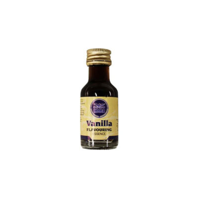 Heera Vanilla Flavouring Food Colour | Natural Vanilla Essence | 12 x 28ml Bottles