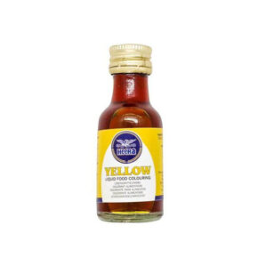 Heera Yellow Food Colour Liquid | Vibrant Liquid Colour | 28ml