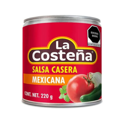 La Costeña Salsa Casera Mexicana 220g | Authentic Mexican Homemade-Style Sauce | Ready-to-Use