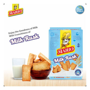 Mario Milk Rusk | Crispy Toasted Biscuits | Perfect Tea-Time Snack