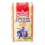 Natco Gram Besan Flour | 100% Pure Chickpea Flour for Cooking & Baking | Gluten-Free | 2kg Pack