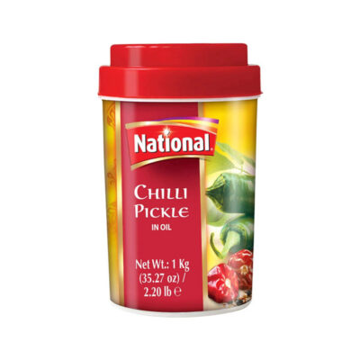 National Chilli Pickle | Spicy & Tangy Indian-Style Pickle | 250g Jar