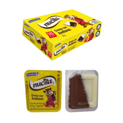 Nucita Crema con Avellanas 14g | Hazelnut Cream Candy | Sweet & Creamy Treat