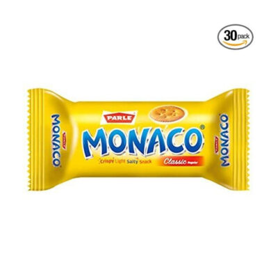 Parle Monaco | Light & Crispy Salted Crackers | Perfect Snack for Every Occasion