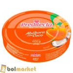 Predilecta Abóbora com Coco | Sweet Pumpkin & Coconut Jam | Premium Tropical Fruit Spread