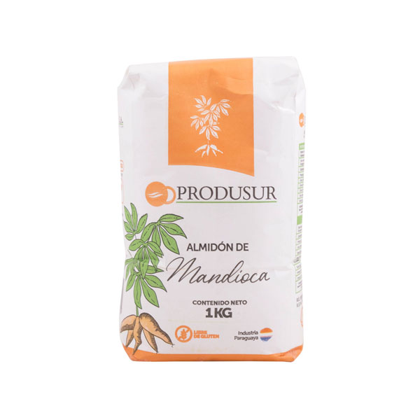 Produsur Almidón de Mandioca | Cassava Starch | Gluten-Free Natural Thickener | 1kg Pack