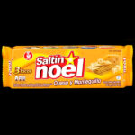 Saltin Noel Cheese Butter Crackers | Savory Colombian Snack | Crispy, Buttery & Cheesy Flavor