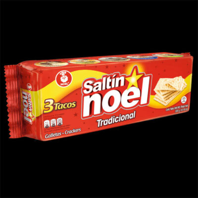Saltin Noel Tradicional | Classic Colombian Crackers | Light, Crispy & Perfectly Salted