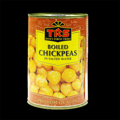 TRS Boiled Chickpeas | Ready-to-Use Cooked Chickpeas | 400g Pack