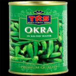 TRS Okra in Salted Water | Canned Whole Okra | 400g Pack
