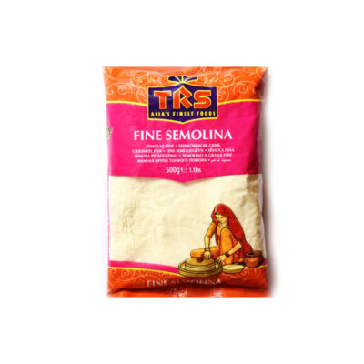 TRS Semolina Fine | Premium Quality Sooji (Rava) | Ideal for Desserts & Savory Dishes | 500g Pack