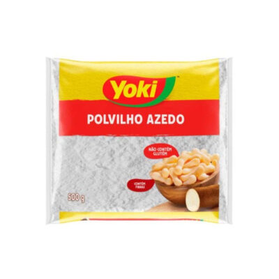 Yoki Polvilho Azedo | Sour Tapioca Starch for Baking & Cooking | 500g Pack