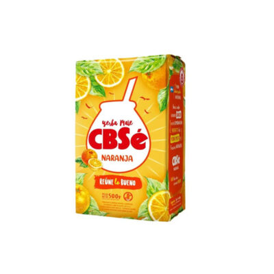 CBSE Yerba Mate Naranja | Herbal Yerba Mate Blend with Orange | 500g Pack
