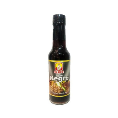 El Rey Salsa Negra | Dark Seasoning Sauce | Rich & Smoky Latin Flavor Enhancer