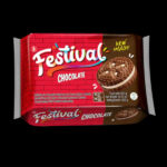 Festival Chocolate 400g | Chocolate Cream Sandwich Cookies | Rich & Crunchy Colombian Biscuits