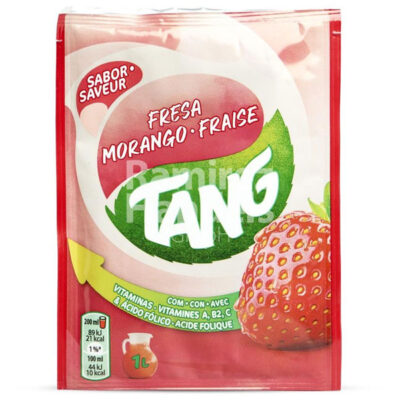 Fresa Morango Tang 30g | Instant Strawberry Fruit Drink Powder | Refreshing Tropical Beverage