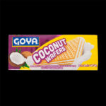Goya Coconut Wafers 140g | Crispy Coconut Cream-Filled Wafers | Tropical Latin Snack