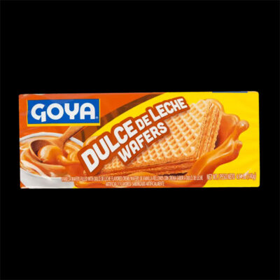 Goya Dulce de Leche Wafers 140g | Cream-Filled Caramel Wafers | Sweet & Crunchy Latin Snack
