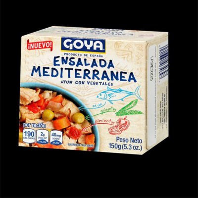 Goya Ensalada Mediterránea | Mediterranean Style Salad | Ready-to-Eat | Fresh & Flavorful Mix