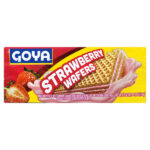Goya Strawberry Wafers 140g | Crispy Strawberry Cream-Filled Wafers | Sweet Latin Snack