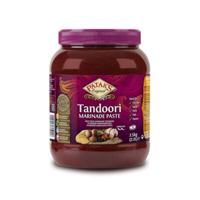 Patak’s Tandoori Marinade Paste | Authentic Indian Marinade for Meat & Vegetables | 2.5kg Jar
