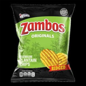 Plantain Chips Zambos Originales | Crunchy Original Plantain Chips | 100g Pack
