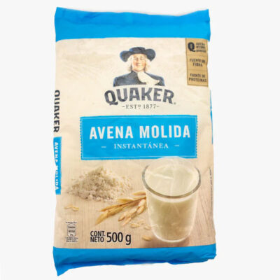 Quaker Avena Molida Instantánea | Instant Ground Oats | Quick & Nutritious Breakfast