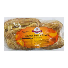 Saffron Sin Huevo Dulce Baqar Khani | Traditional Sweet Puff Pastry | Crispy & Flaky Delight