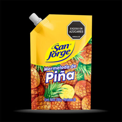San Jorge Mermelada de Piña | Sweet & Fruity Pineapple Jam | Premium Breakfast Spread