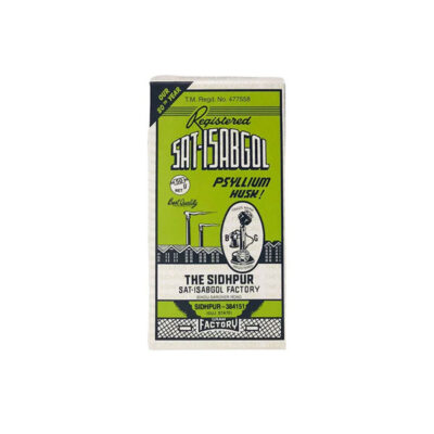 Sat Isabgol 50g | Natural Psyllium Husk for Digestive Health | Fiber Supplement