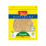 Swad Pappadums Punjabi | Crispy Indian Lentil Snacks | Ready-to-Fry | 200g Pack