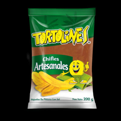 Tortolines Chifles Artesanales | Handmade Plantain Chips | 100g Pack