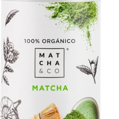 Matcha & CO 100% Organic Matcha Tea, Ceremonial Grade, Organic Powder from Japan, Organic, 100% Natural, Green Tea, 80G – Matcha & CO
