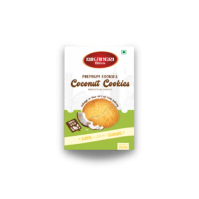 Bikaneri Bites Premium Coconut Cookies – Crispy & Delicious Snack