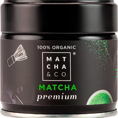 Matcha & CO 100% Organic Matcha Tea, Premium Ceremonial Grade, Organic Powder from Japan, 100% Natural, Green Tea, 30g – Matcha & CO