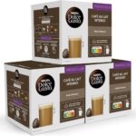 NESCAFÉ Dolce Gusto Coffee with Intense Milk – Coffee Capsules, 48 Capsules (3 x 16) – Intensity 9 – Original for Dolce Gusto Coffee Machines